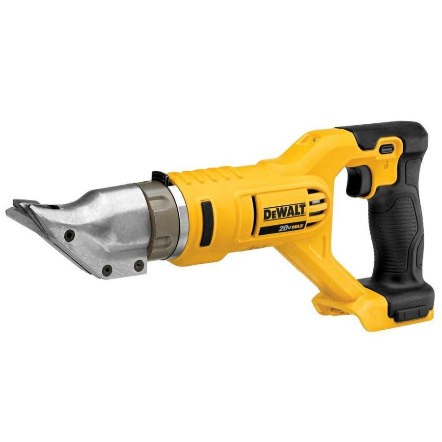 Power Tools DeWalt | Dewalt 20V Max* 18G Swivel Head Shears (Tool Only) Dcs491B