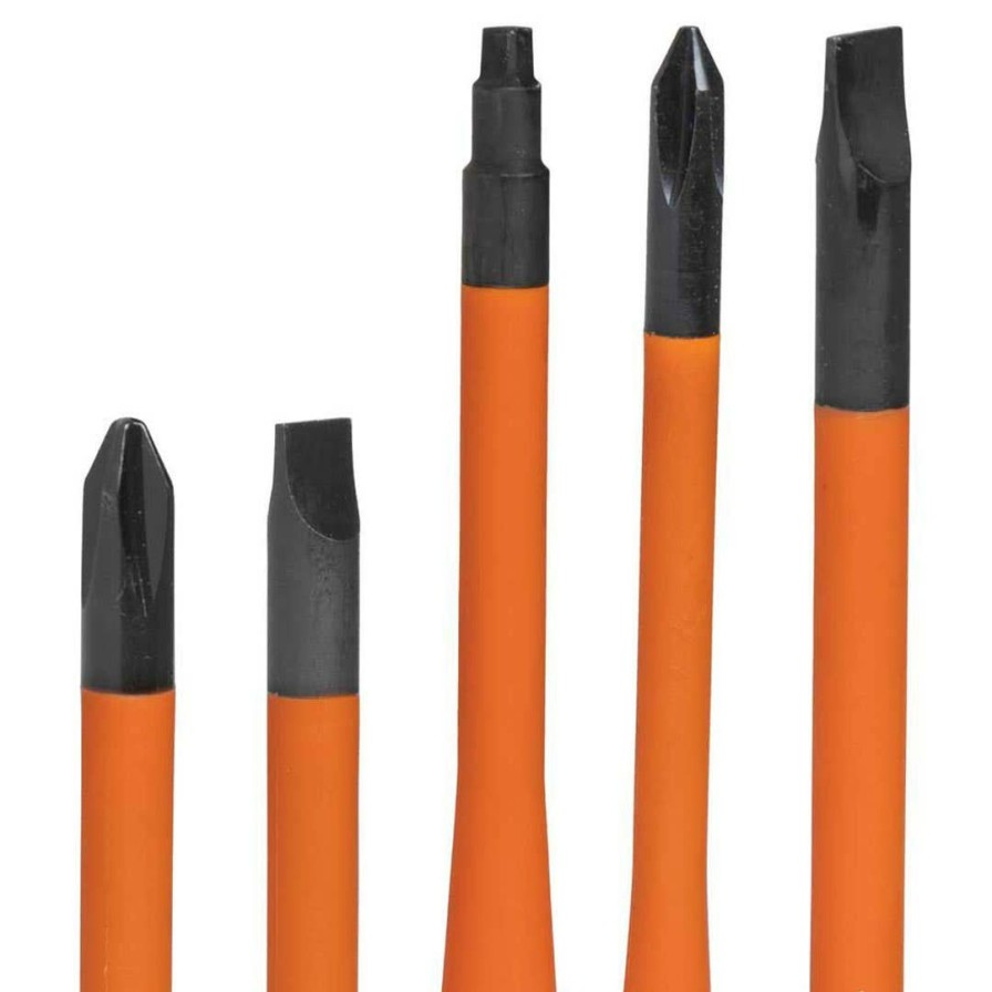 Hand Tools Klein Tools | Klein 6-Piece Slim-Tip 1000V Insulated Screwdriver Set 33736Ins