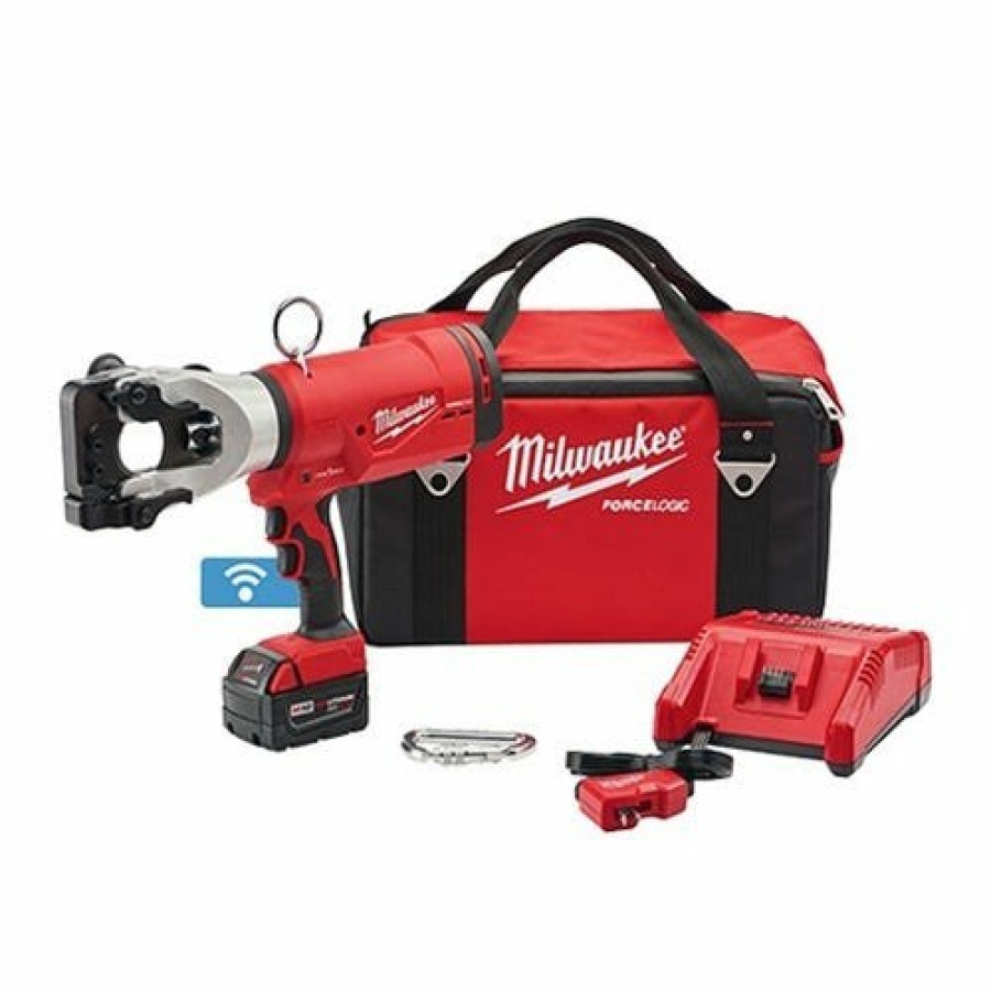 Power Tools Milwaukee Tools | Milwaukee M18 Cable Cutter Force Logic 9 Ton 1590 Acsr Kit 2777-21