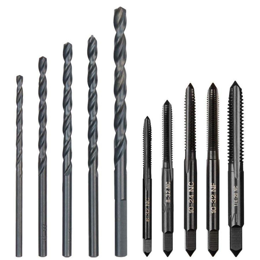 Accessories Milwaukee Tools | Milwaukee 17Pc Sae Tap And Die Set 49-22-5600