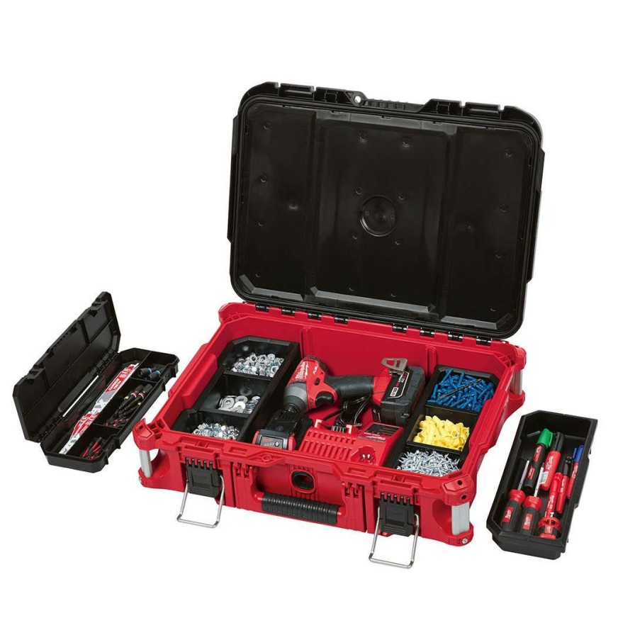 Hardware & Jobsite Supplies Milwaukee Tools | Milwaukee Packout Tool Box 48-22-8424