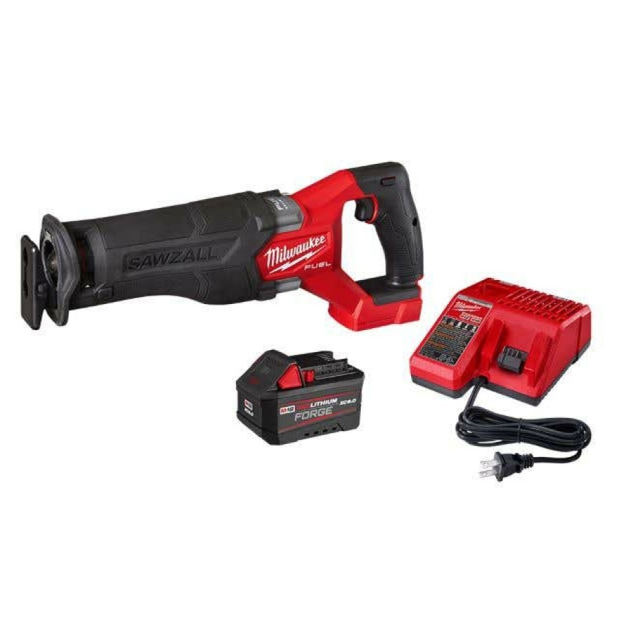 Power Tools Milwaukee Tools | Milwaukee M18 Fuel Brushless Sawzall Reciprocating Saw Kit 2821-21F