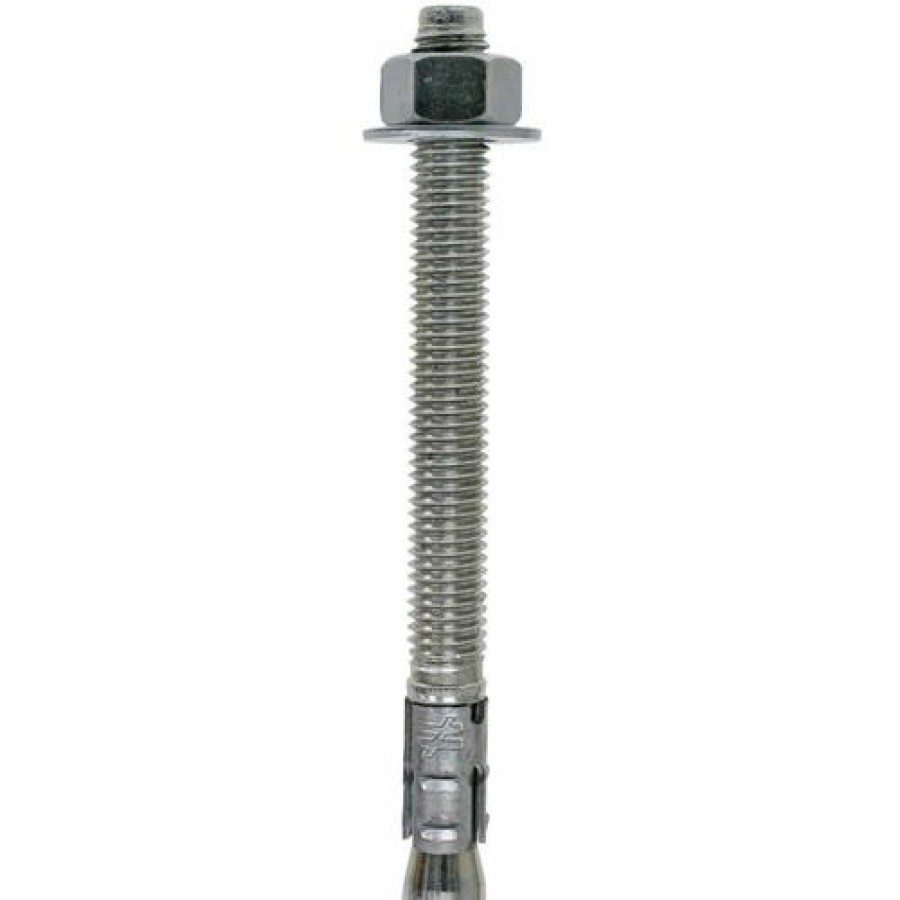 Hardware & Jobsite Supplies Simpson Strong-Tie | Simpson Strong-Tie Strong-Bolt 2 Wedge Anchors 1/2 X 3-3/4 -3/4" (Box Of 25) Stb2-503346Ss