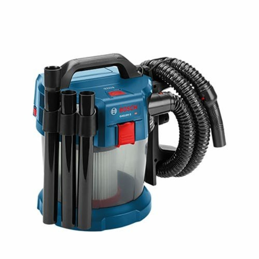 Power Tools Bosch Power Tools | Bosch 18V 2.6-Gallon Wet/Dry Vacuum Cleaner With Hepa Filter (Bare Tool) Gas18V-3N