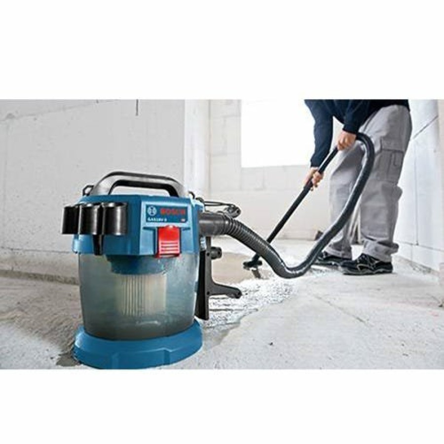 Power Tools Bosch Power Tools | Bosch 18V 2.6-Gallon Wet/Dry Vacuum Cleaner With Hepa Filter (Bare Tool) Gas18V-3N