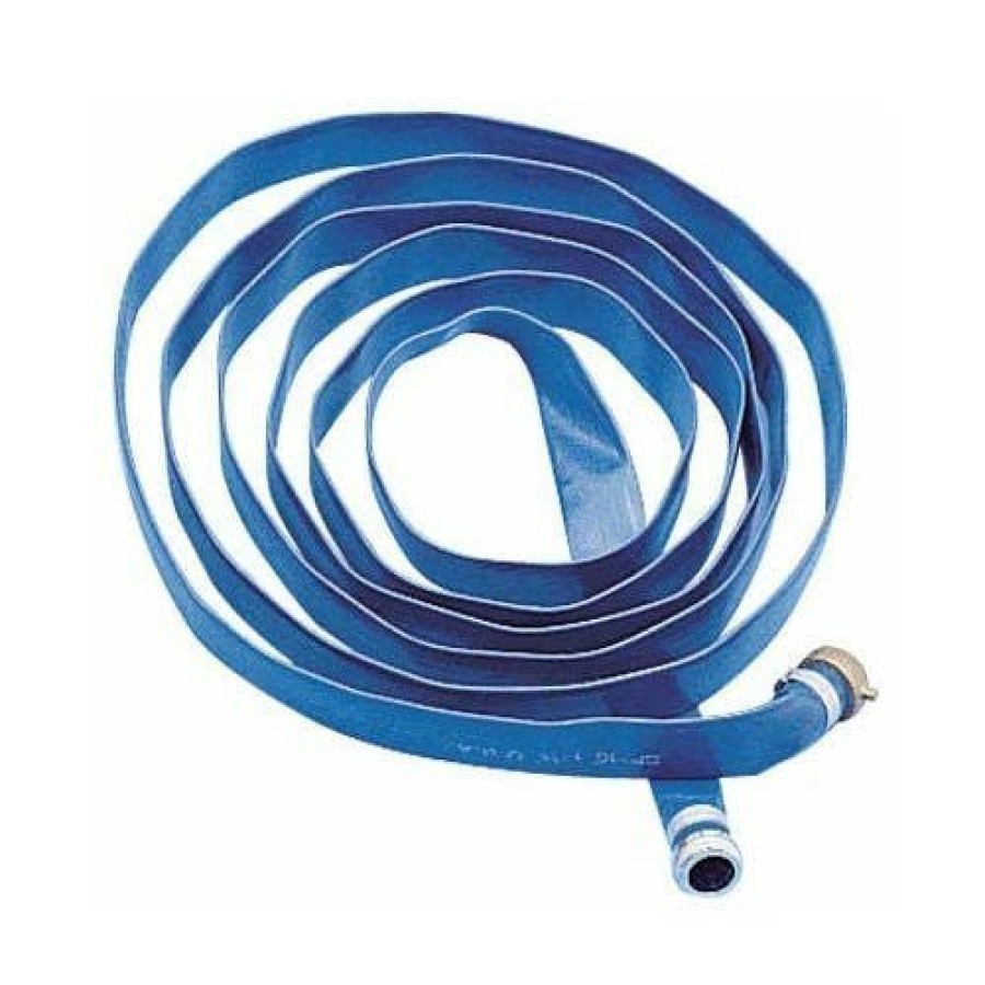 Power Tools Honda Power Equipment | Water 2" X 50' Pvc Discharge Hose With Npt Fitting H2-50-Dis