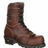 Safety & Work Wear Georgia Boots | Georgia Boot Amp Lt Logger Men'S Composite Toe Waterproof Work Boots