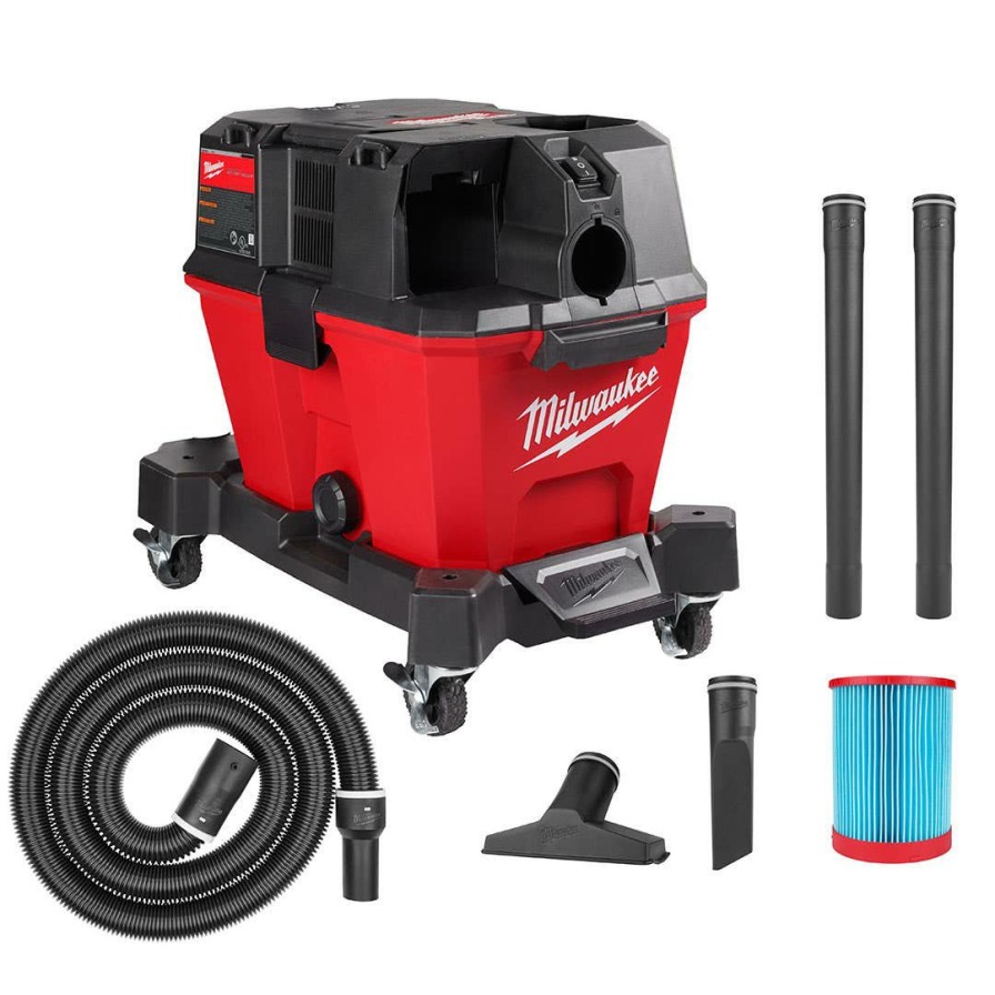 Power Tools Milwaukee Tools | Milwaukee M18 Fuel 6 Gallon Modular Wet/Dry Vacuum 0910-20