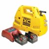 Power Tools Enerpac | Enerpac Xc-Series Cordless Hydraulic Pump 4/3 Valve 120 In3 Usable Oil 2 Battery Kit W/ 115V Charger Xc1402Mb