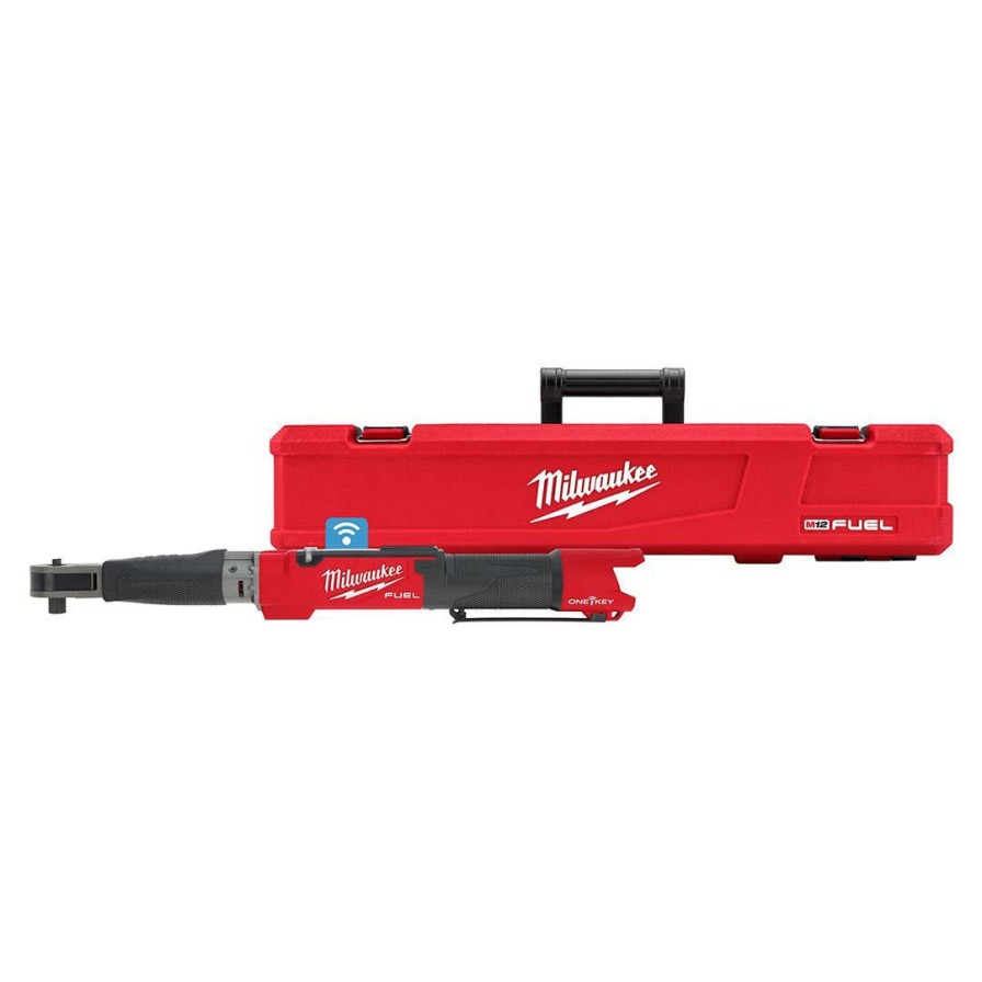 Power Tools Milwaukee Tools | Milwaukee M12 Fuel 1/2" Digital Torque Wrench W/ One-Key (Bare Tool) 2466-20