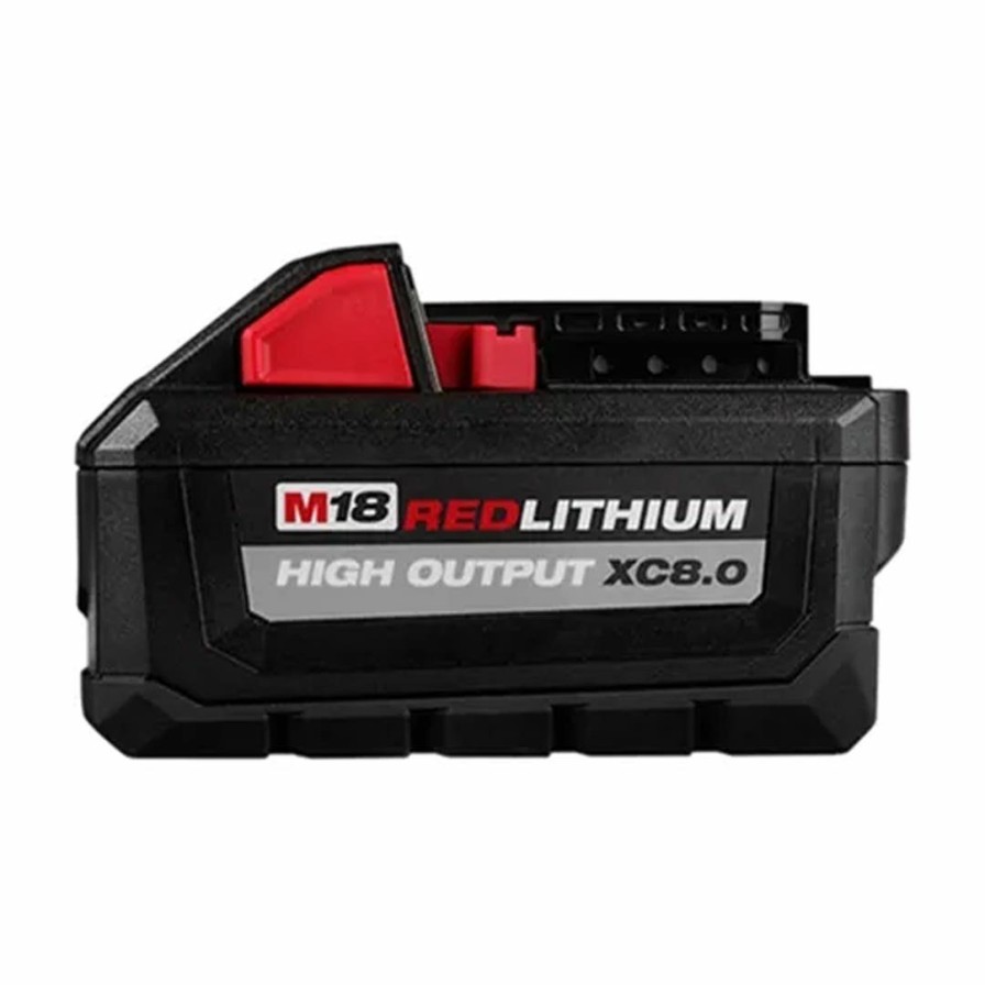 Power Tools Milwaukee Tools | Milwaukee M18 Redlithium High Output Xc8.0 Battery 48-11-1880