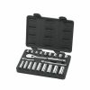 Hand Tools Gearwrench Tools | Gearwrench 21 Piece Sae Standard & Deep Socket Set - 3/8 Drive 80557