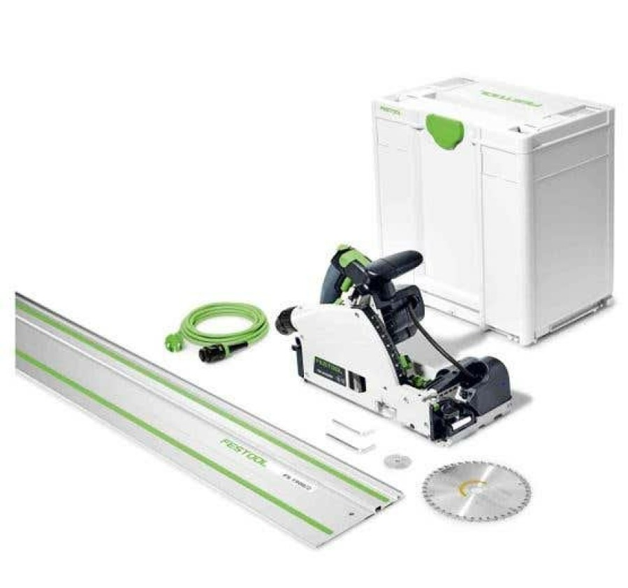 Power Tools Festool | Festool Plunge-Cut Saw With Scoring Function Tsv 60 Keb-F-Plus-Fs 577748