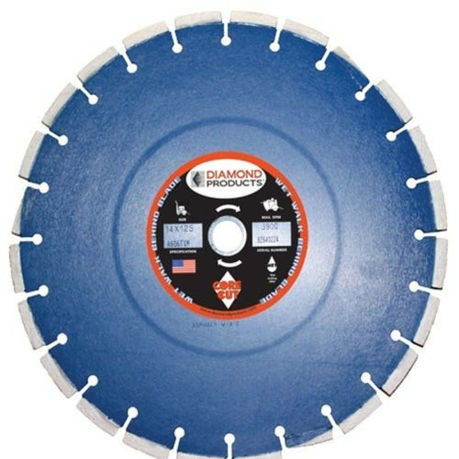 Accessories Diamond Products | Diamond Products 26" X .250 X 1" Pro Blue Cured Concrete Wet Blade C51Wtxm