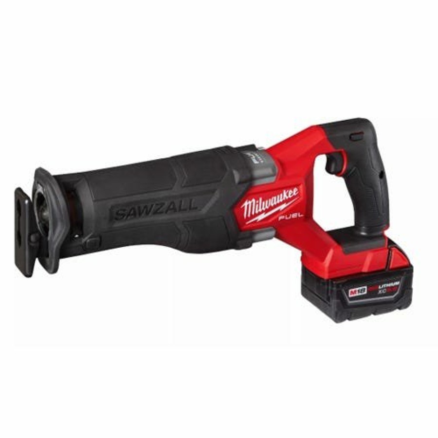 Power Tools Milwaukee Tools | Milwaukee M18 Fuel Sawzall Recip Saw - 1 Battery Xc5.0 Kit 2821-21