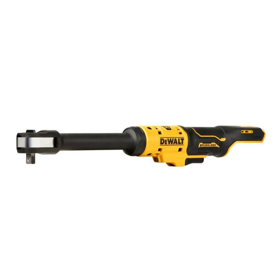 Power Tools DeWalt | Dewalt Xtreme 12V Brushless Cordless 3/8" Extended Reach Ratchet (Bare Tool) Dcf503Eb