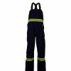 Safety & Work Wear NSA | Drifire Hydroflash Fr Navy Blue Foul Weather Bib Overall Nsa-Hydroflashb-N