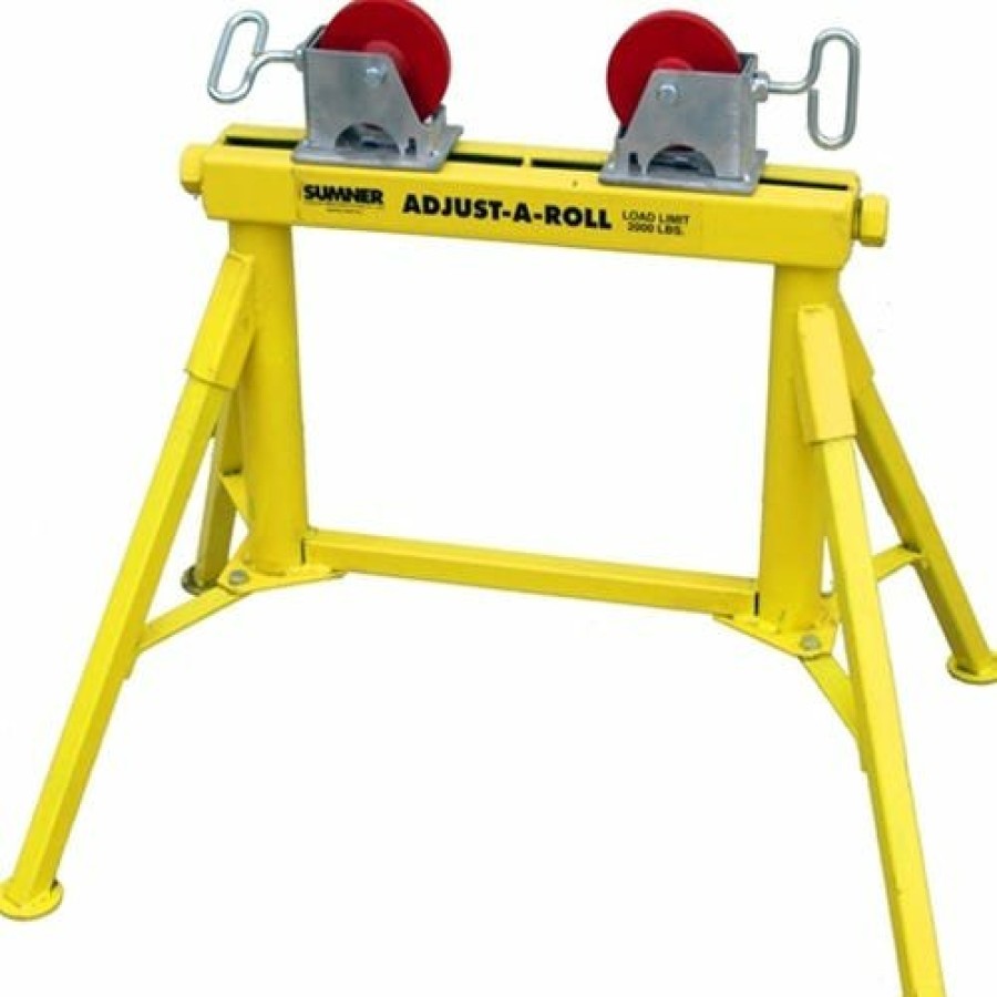 Hardware & Jobsite Supplies Sumner | Sumner Lo Adjust-A-Roll W/Steel Wheels Roller Stand 780370