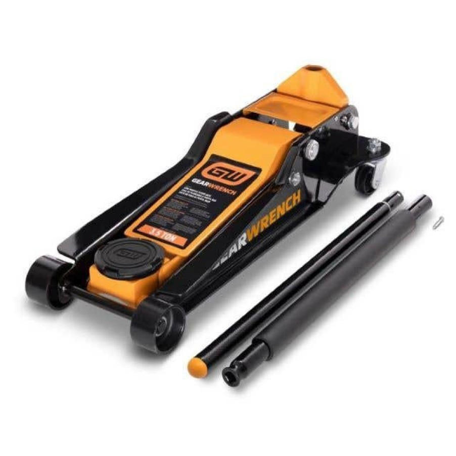 Hardware & Jobsite Supplies Gearwrench Tools | Gearwrench 3.5 Ton Low Profile Floor Jack Gwlpfj3T