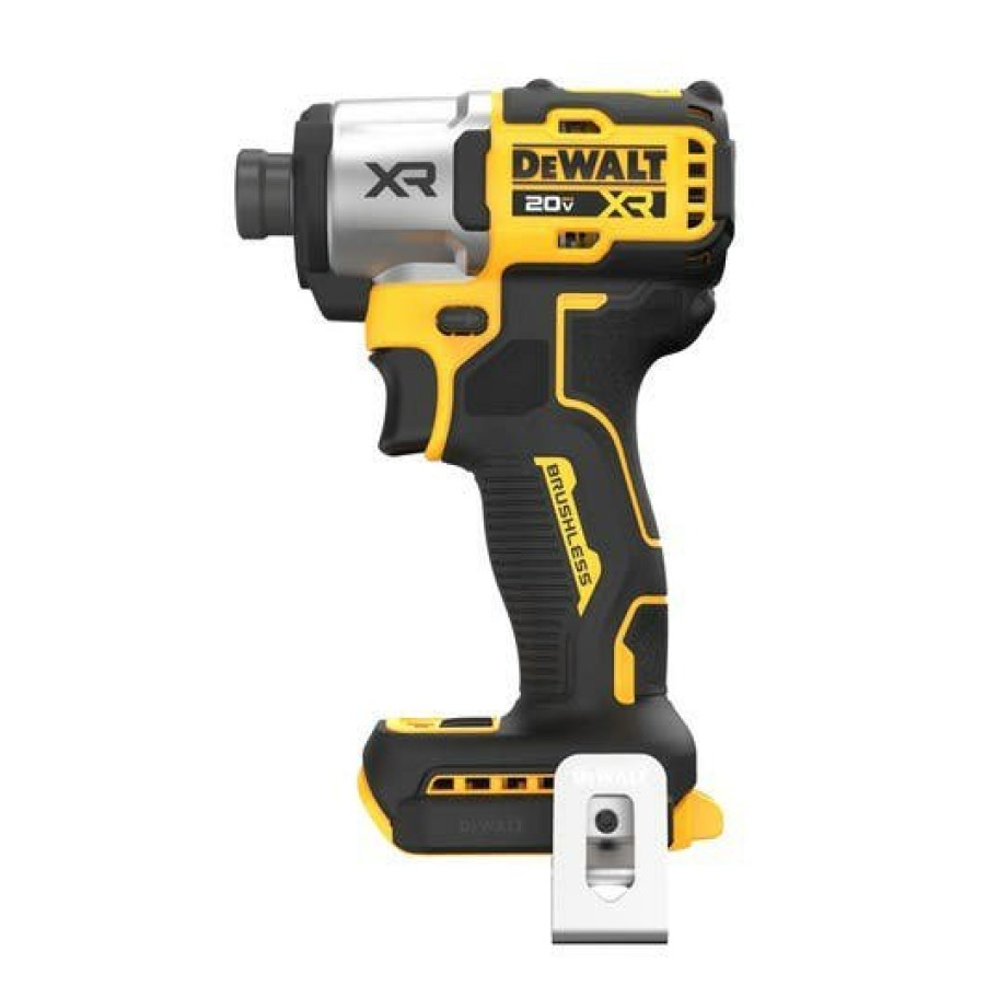 Power Tools DeWalt | Dewalt 20V Max* Xr 1/4" 3-Speed Impact Driver (Tool Only) Dcf845B