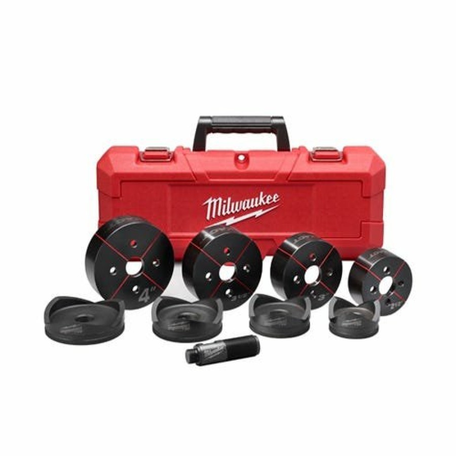 Accessories Milwaukee Tools | Milwaukee Exact 2-1/2 To 4" Knockout Set 49-16-2695