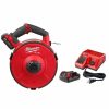 Power Tools Milwaukee Tools | Milwaukee M18 Fuel Angler 240' Steel Pulling Fish Tape Kit 2873B-22