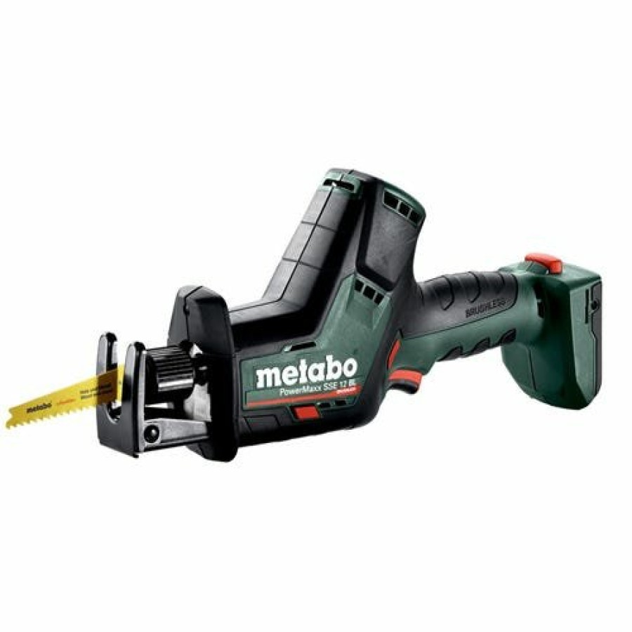 Power Tools Metabo Tools | Metabo 12V Powermaxx Sse 12 Bl Compact Cordless Reciprocating Saw (Tool Only) 602322890