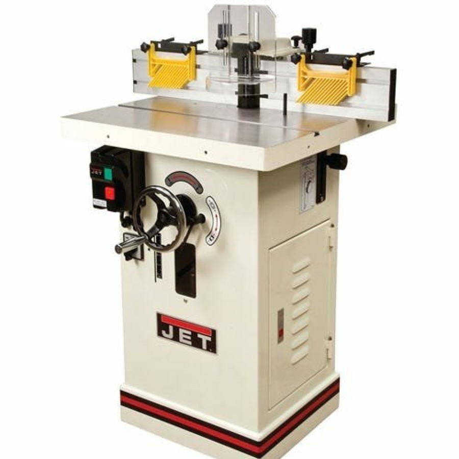 Power Tools JET Tools | Jet Jws-25X 2 Speed 25X Woodworking Shaper W/ Aluminum Fence 708309