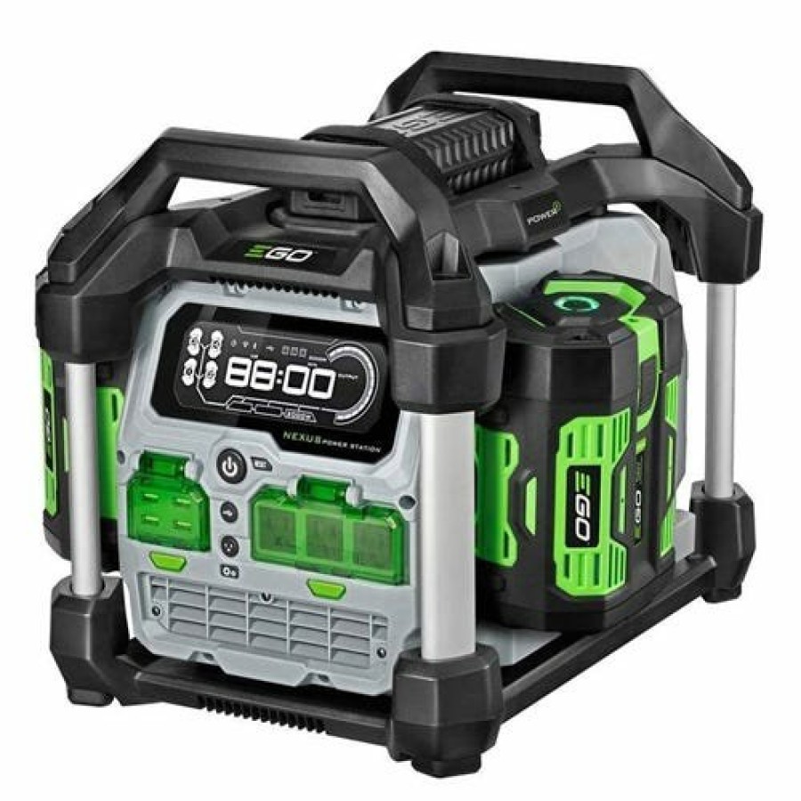 Power Tools EGO Power Equipment | Ego Power+ Nexus 3000 Watt Portable Power Station Kit W/ (2) 7.5Ah Batteries Pst3042