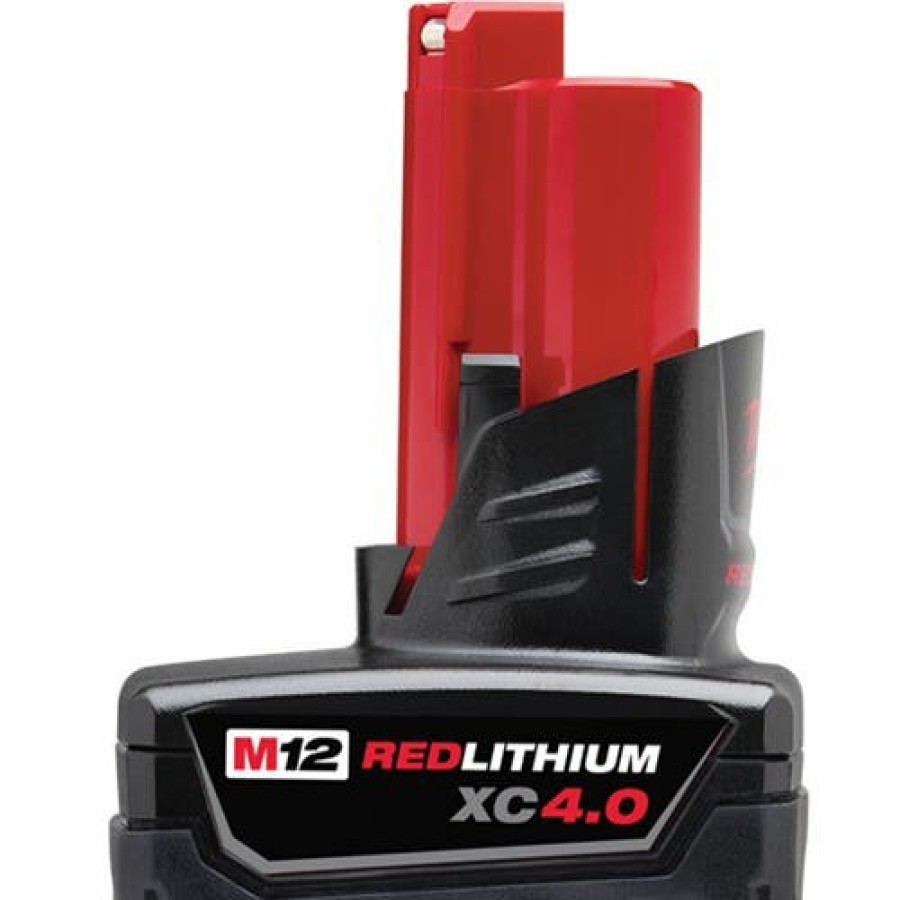 Power Tools Milwaukee Tools | Milwaukee M12 Redlithium Xc 4.0 Ah Battery 48-11-2440