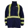 Safety & Work Wear NSA | Drifire Hydroflash Fr Foul Weather Navy Blue Jacket Nsa-Hydroflashj-N