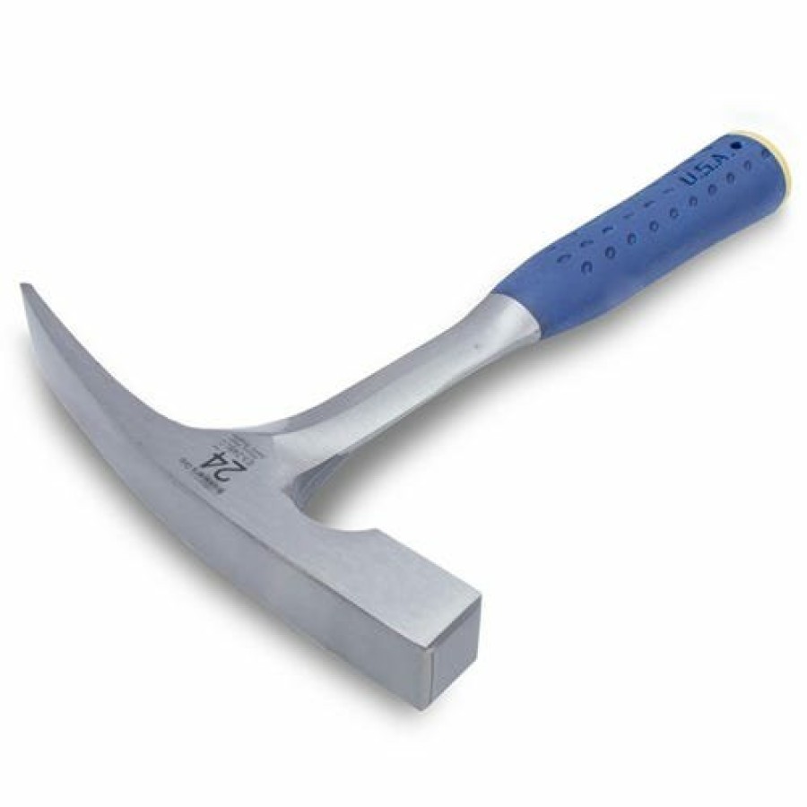 Hand Tools Marshalltown | Marshalltown 11" 24Oz Steel Brick Hammer W/ Nylon/Vinyl Cushion Grip E324Blc