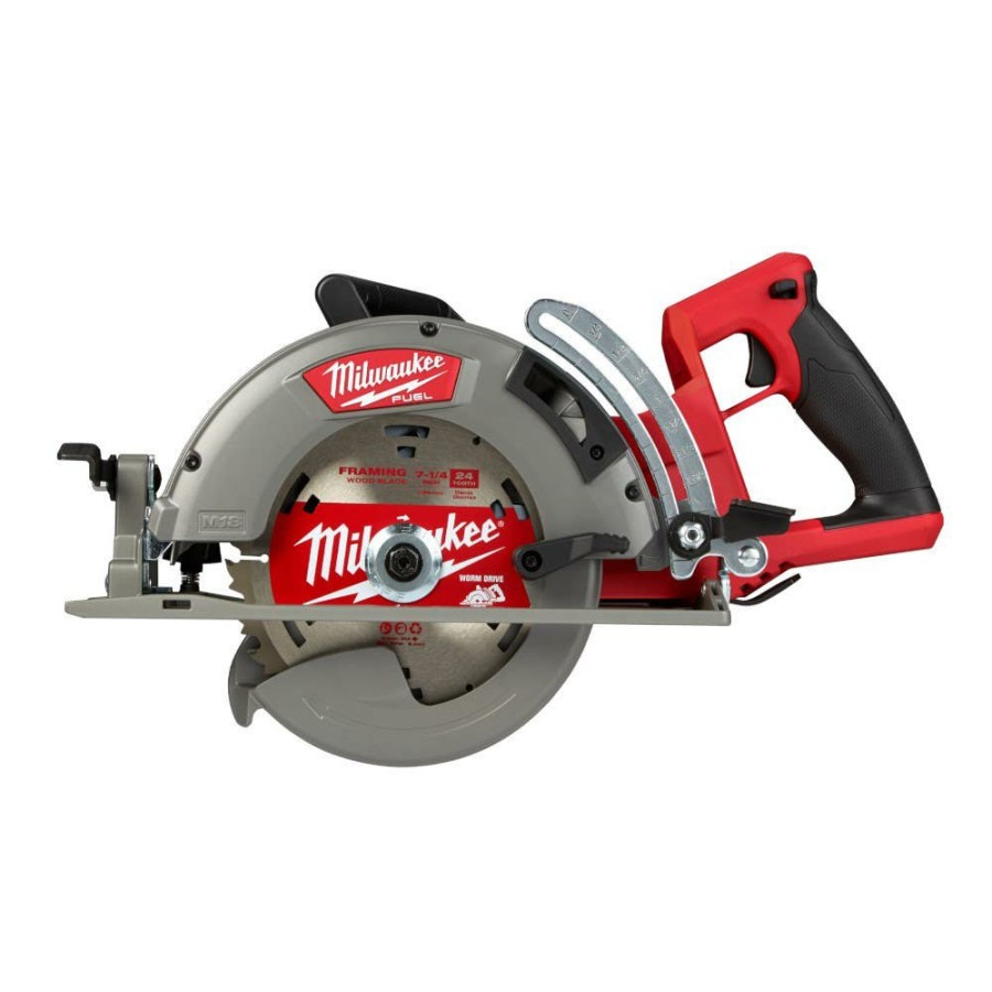 Power Tools Milwaukee Tools | Milwaukee M18 Fuel 7-1/4" Circular Saw & 18 Gauge 1/4" Crown Stapler Bundle 2830-20-2749-20