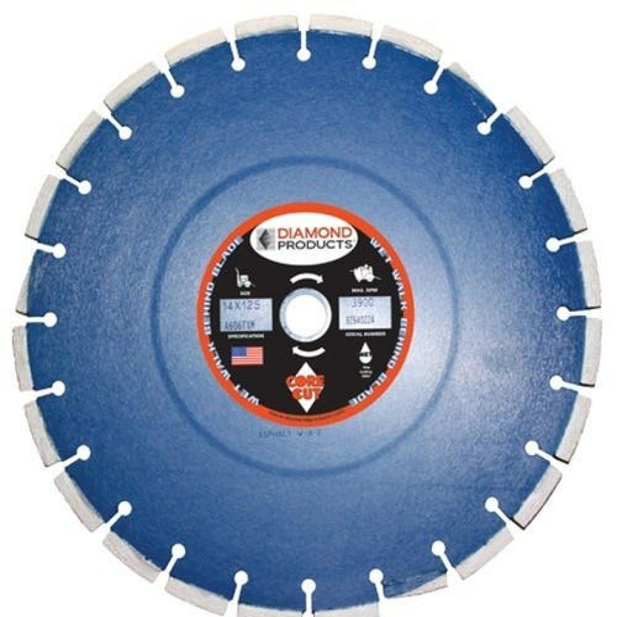 Accessories Diamond Products | Diamond Products 24" X .250 X 1" Pro Blue Cured Concrete Wet Blade C51Wtxm