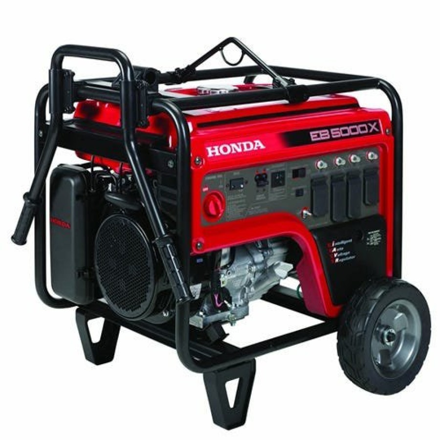 Power Tools Honda Power Equipment | Honda Eb5000 5000 Watt Industrial Generator W/ Co-Minder Detection System 120/240V Eb5000X3An