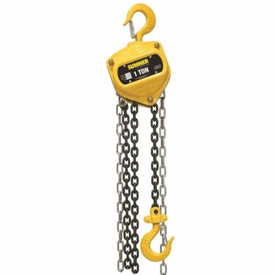 Hardware & Jobsite Supplies Sumner | Sumner 1/2 Ton Chain Hoist With 15' Chain Fall 787559