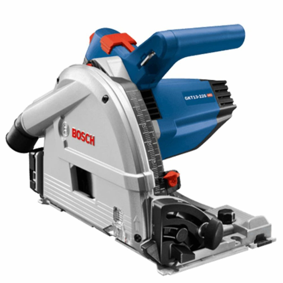 Power Tools Bosch Power Tools | Bosch 6-1/2" Track Saw With Plunge Action And L-Boxx Carrying Case Gkt13-225L