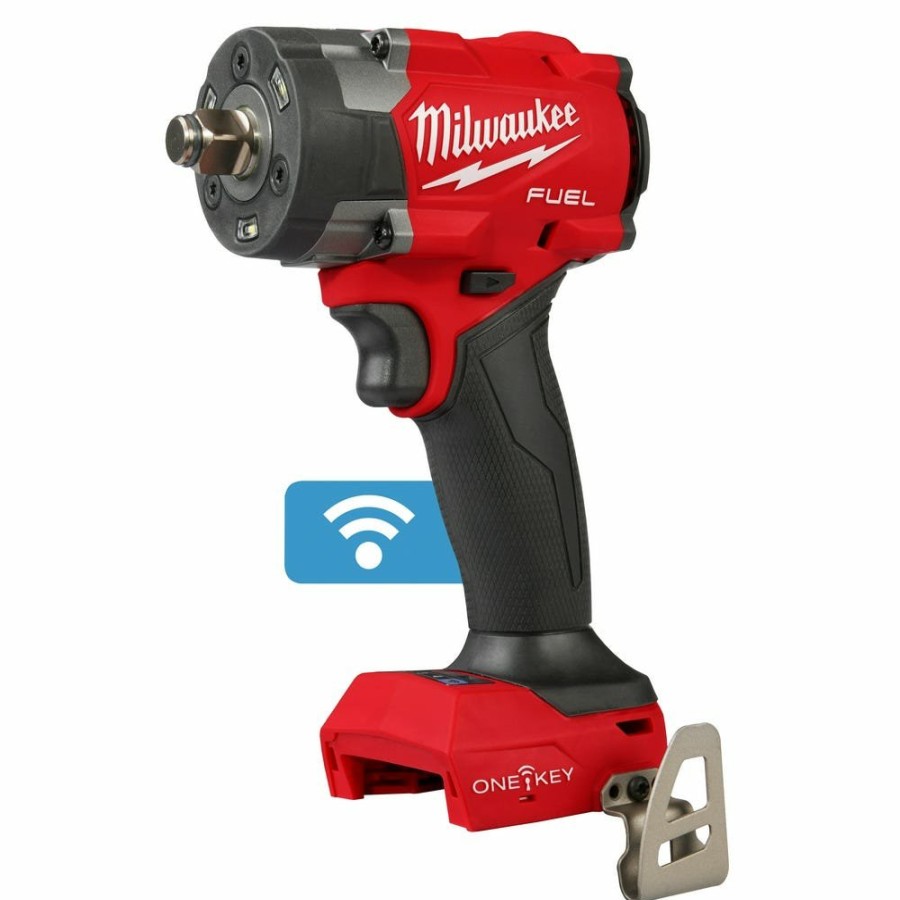 Power Tools Milwaukee Tools | Milwaukee M18 Fuel 1/2" Controlled Torque Compact Impact Wrench W/ Torque-Sense 3061-20