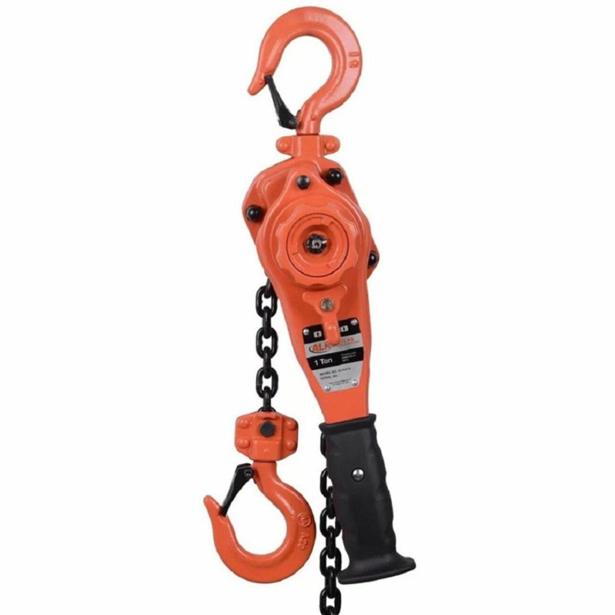 Hardware & Jobsite Supplies Atlas Lifting & Rigging | Atlas Lifting & Rigging Lever Hoist .75 Ton (1500 Lbs) 15' Chain With Overload Protection Alh-008-15