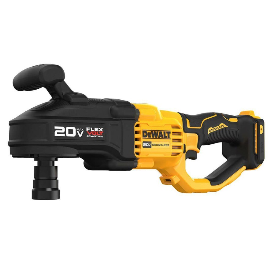 Power Tools DeWalt | Dewalt 20V Max Brushless Cordless 7/16" Compact Quick Change Stud & Joist Drill W/ Flexvolt Advantage & E-Clutch (Tool Only) Dcd445B