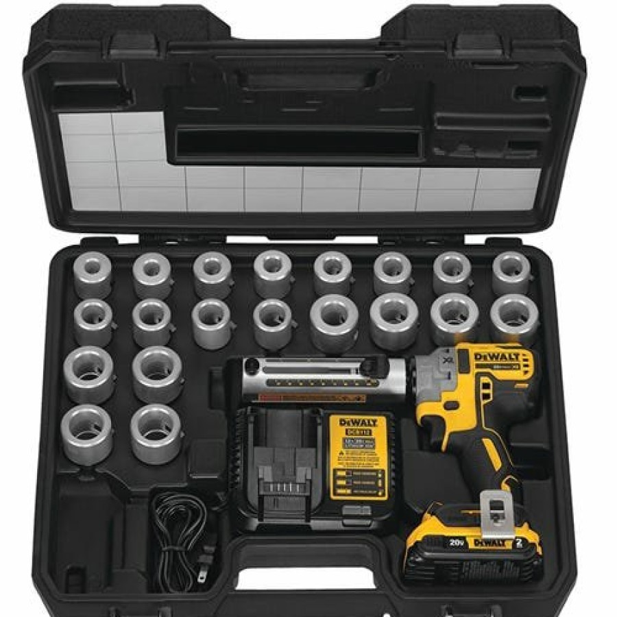 Power Tools DeWalt | Dewalt 20V Max Xr Cordless Cable Stripper Kit Dce151Td1