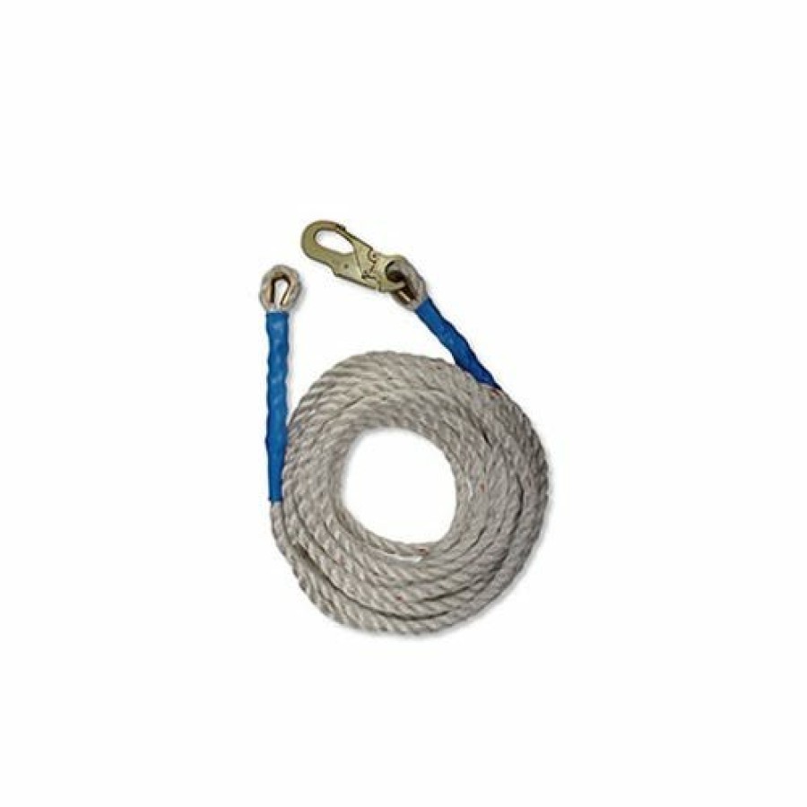 Safety & Work Wear FallTech | Falltech 50' Vertical Lifeline 5/8" Polyester Fall Protection Rope 8150