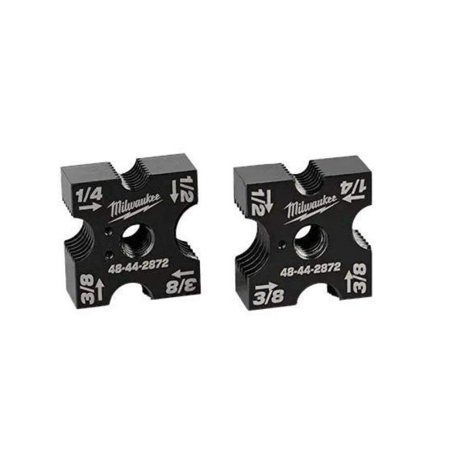 Power Tools Milwaukee Tools | Milwaukee 1/4 In., 3/8 In., 1/2In. Replacement Cutting Die Set 48-44-2872