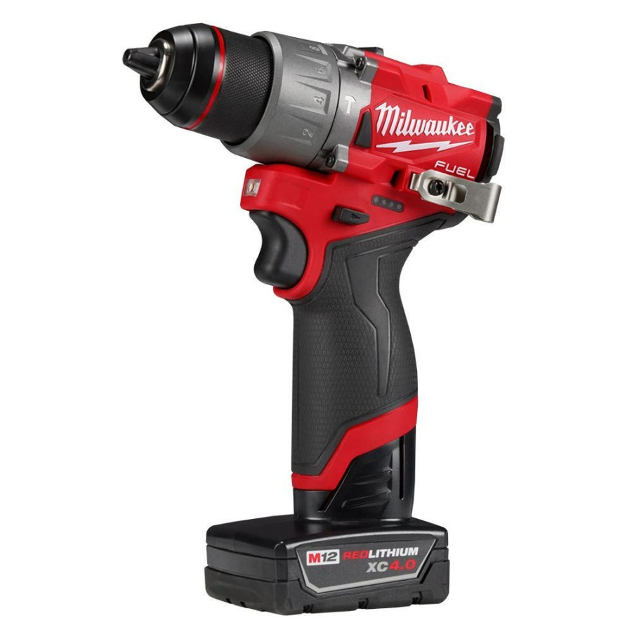 Power Tools Milwaukee Tools | Milwaukee M12 Fuel 1/2" Hammer Drill/Driver Kit 3404-22