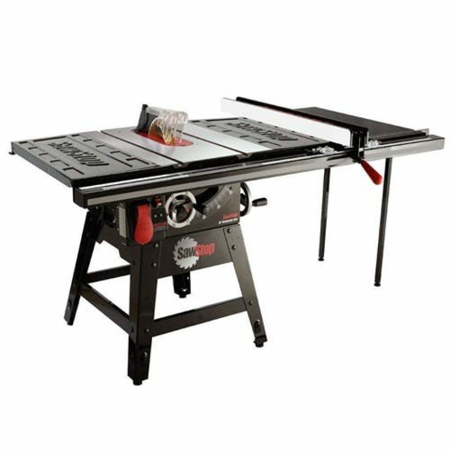 Power Tools SawStop Table Saws | Sawstop 1.75Hp Contractor Saw 36" T-Glide Fence Cns175-Tgp236