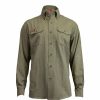 Safety & Work Wear NSA | Drifire Men'S Tecgen Fr Tan Work Shirt Nsa-Tcg011202