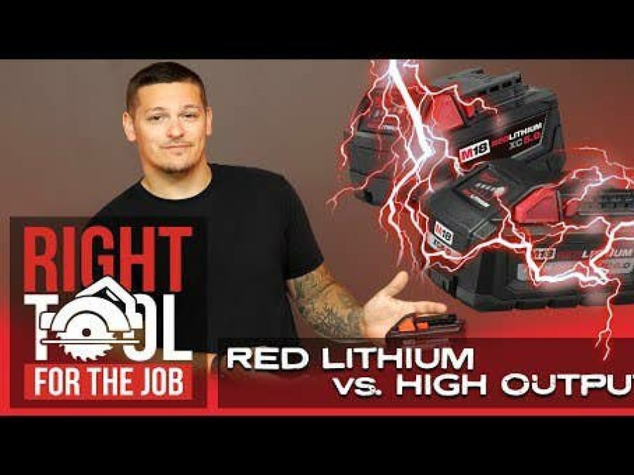 Power Tools Milwaukee Tools | Milwaukee M18 Red Lithium 12.0Ah High Output Battery 48-11-1812