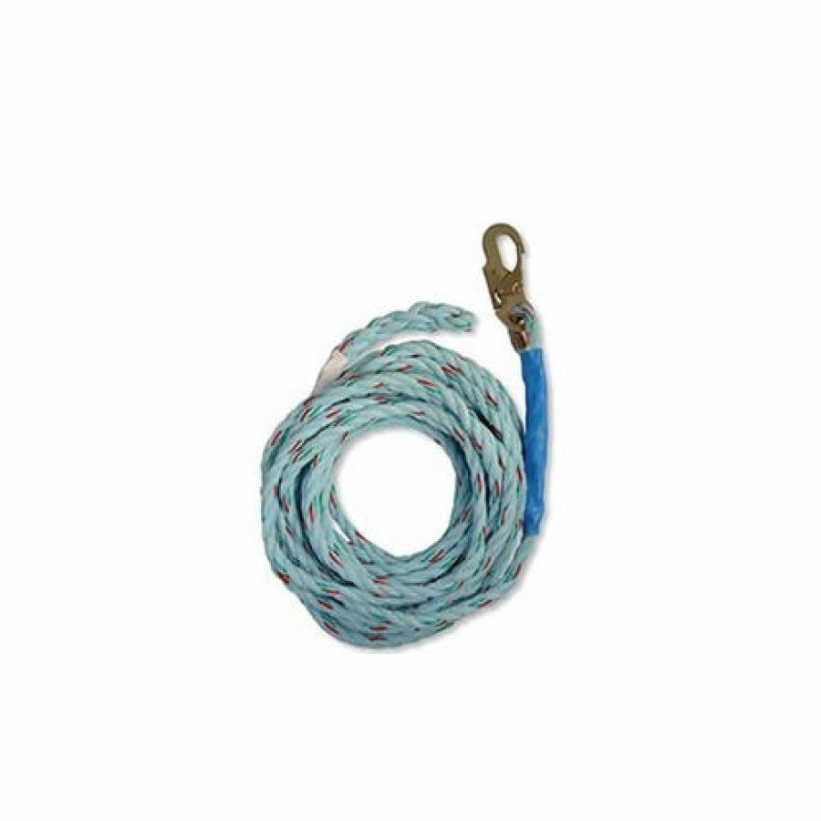 Safety & Work Wear FallTech | Falltech 50' Vertical Lifeline 5/8" Polyester Fall Protection Rope 8149