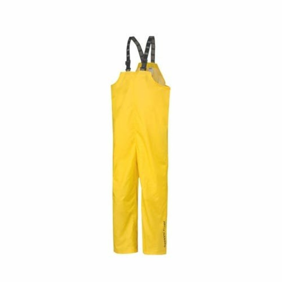 Safety & Work Wear Helly Hansen | Helly Hansen Mandal Bib Light Yellow Pvc Coated Polyester Waterproof - 70529-310-Opt