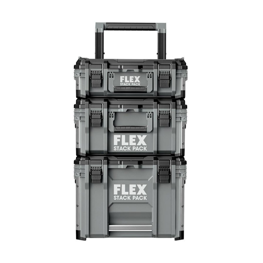 Hardware & Jobsite Supplies FLEX | Flex Stack Pack 3-In-1 Storage System 3Pc. Fsm1101-3